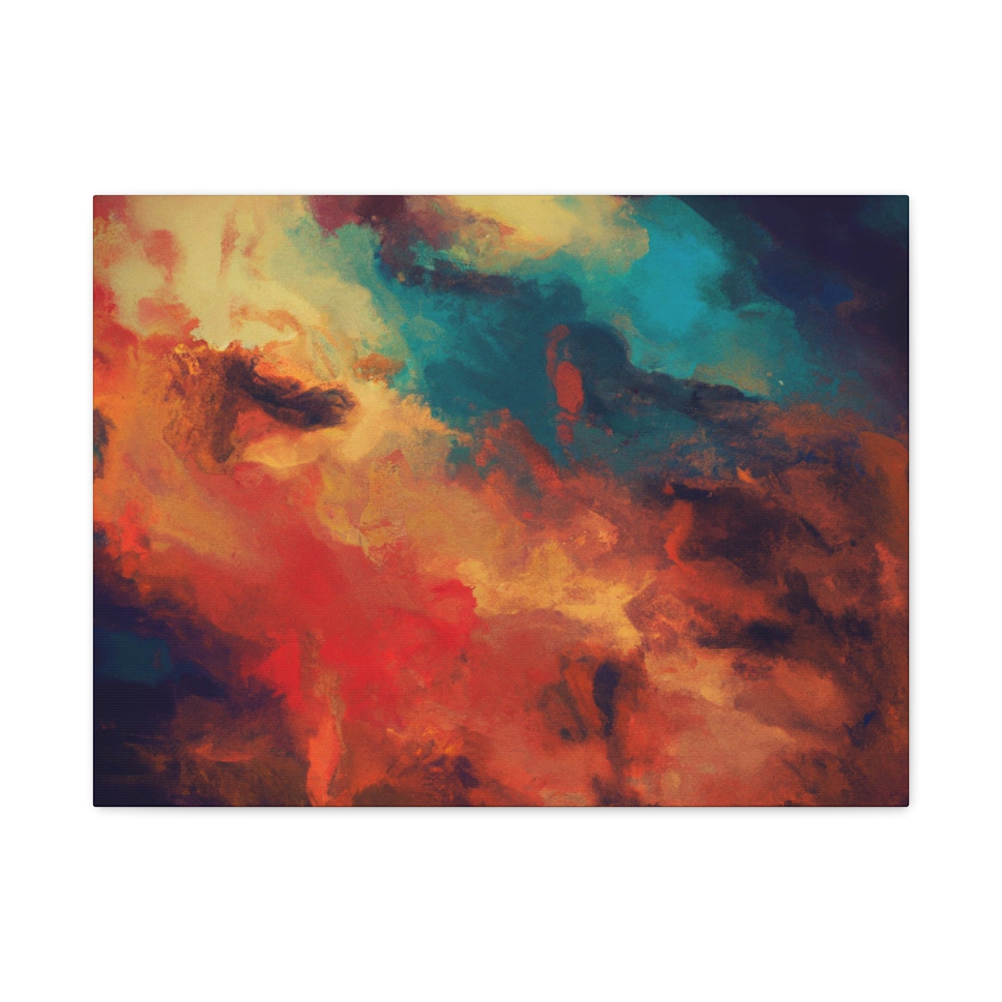 MYSTIC AURA Wall Art - (Awesome Abstract Collection) Canvas, Matte, Stretched, 1.25"