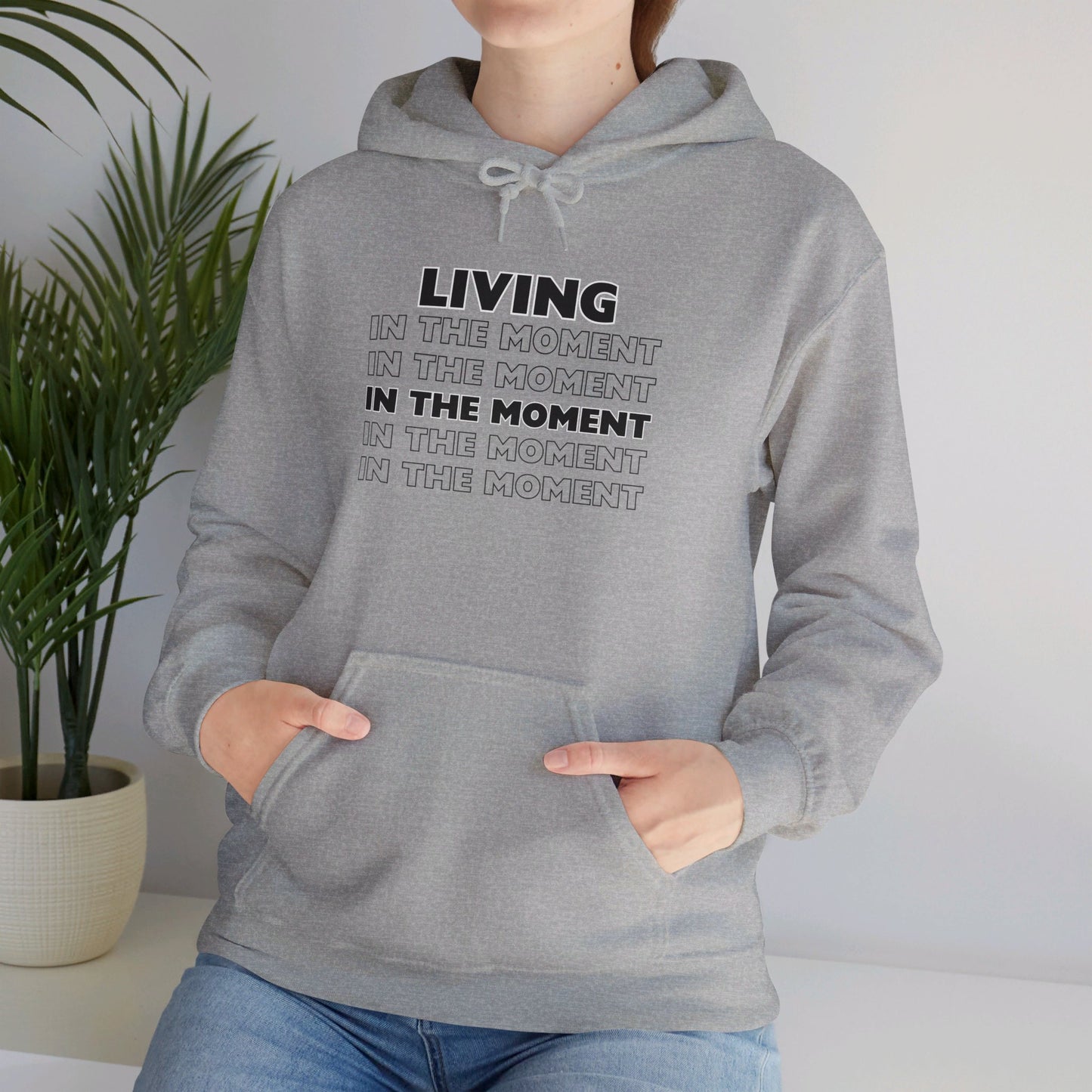 Unisex Hoodie | Awareness Apparel | “Living in the Moment “| Fall Edition Sweatshirt | Long Sleeve | Multiple Colors