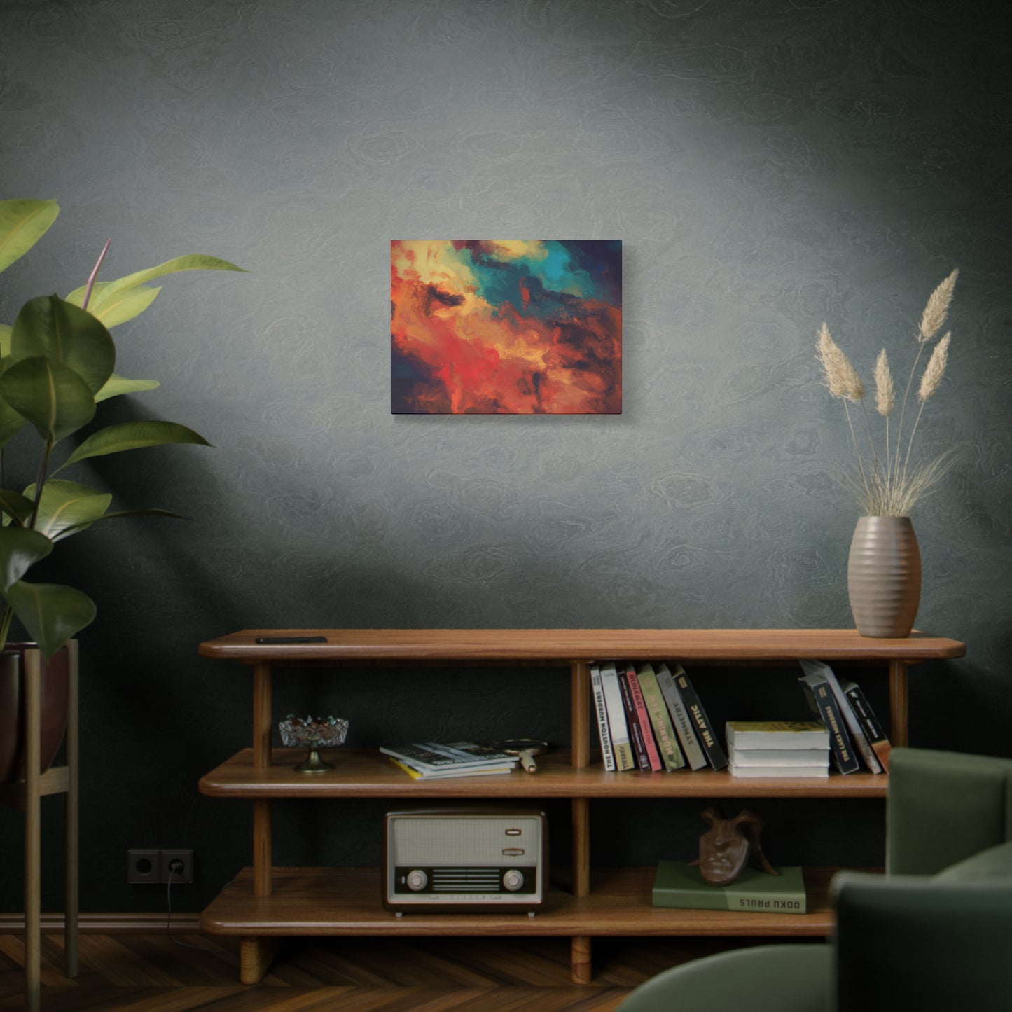 MYSTIC AURA Wall Art - (Awesome Abstract Collection) Canvas, Matte, Stretched, 1.25"