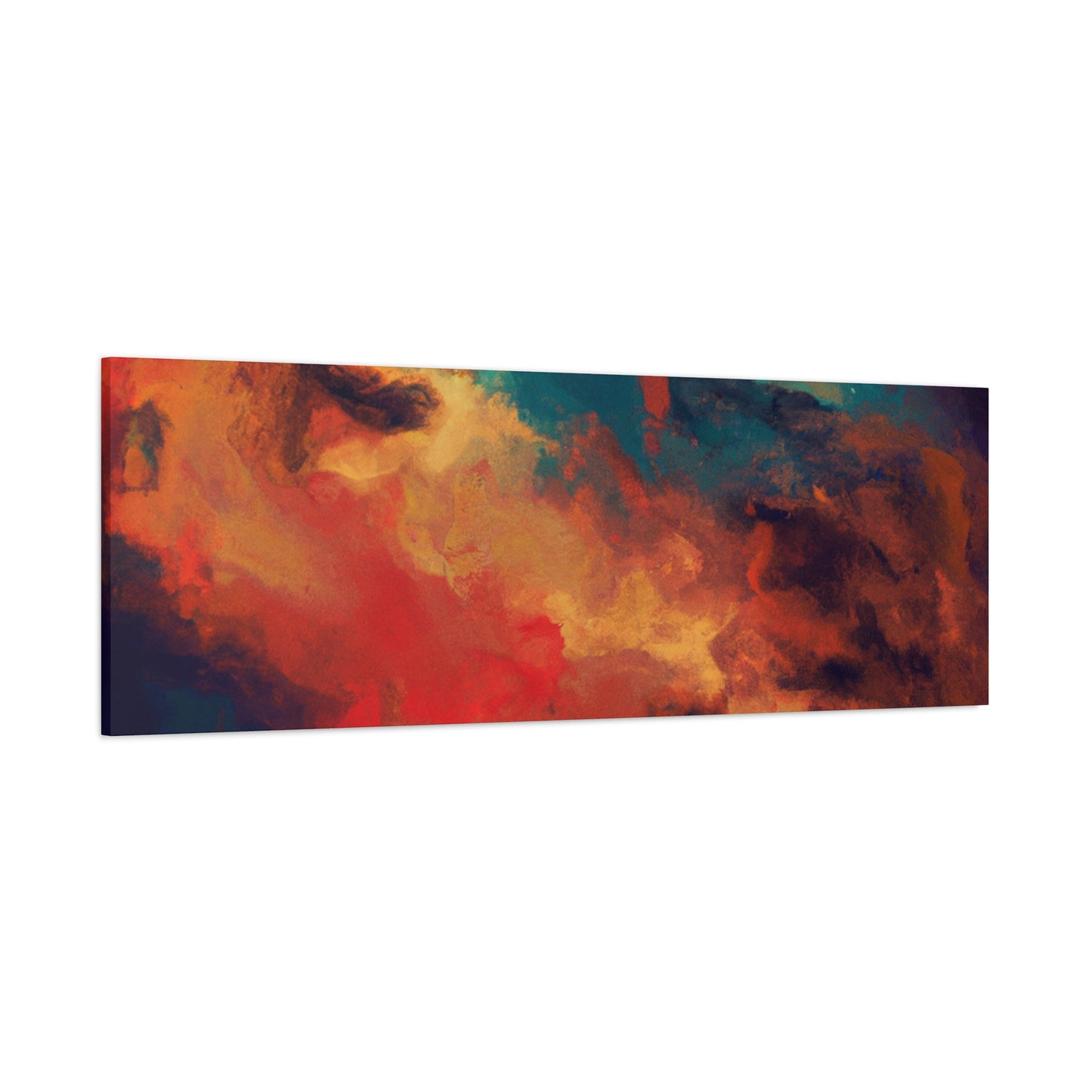 MYSTIC AURA Wall Art - (Awesome Abstract Collection) Canvas, Matte, Stretched, 1.25"