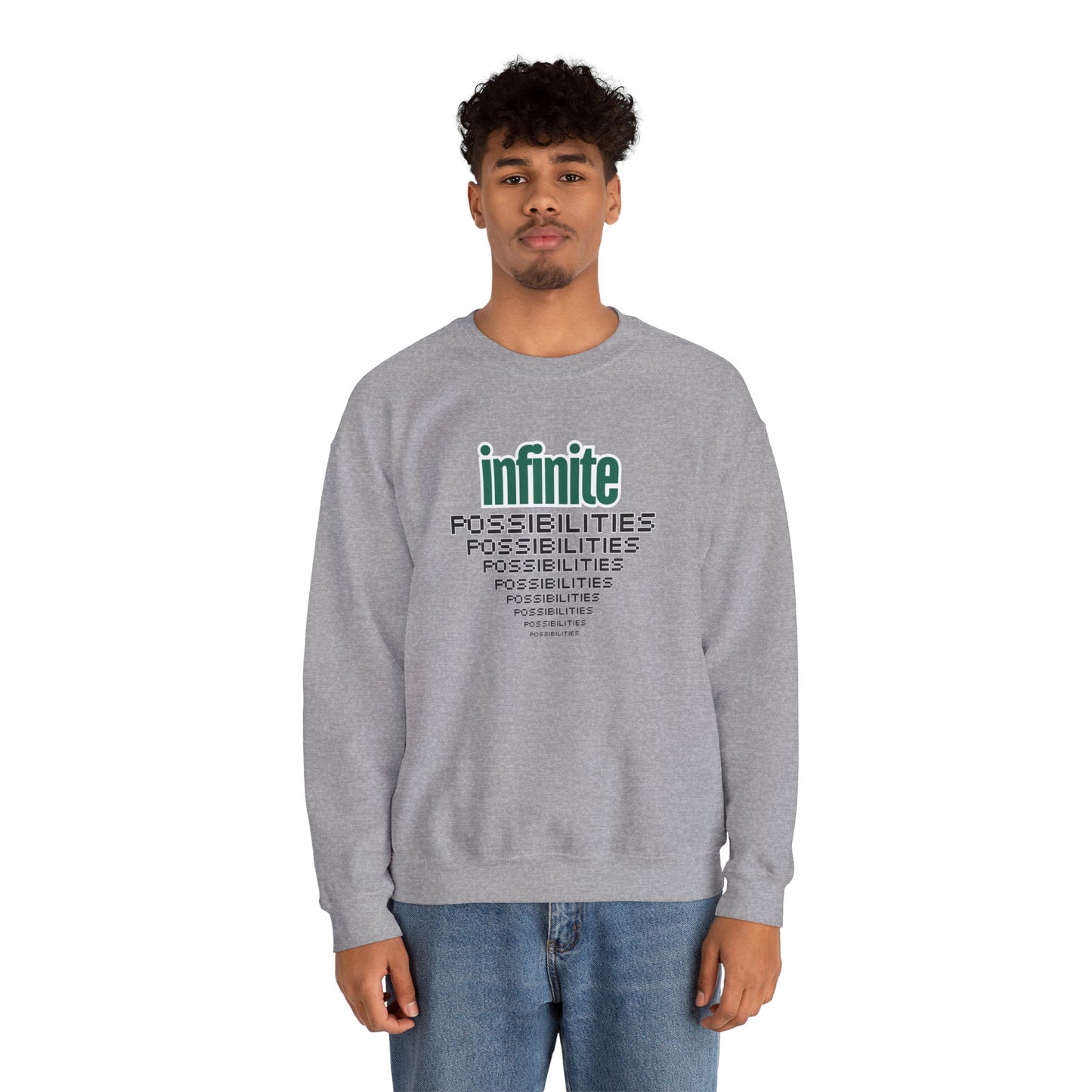 "Infinite Possibilities"  Sweatshirt | Awareness Apparel Fall Collection |  Multi-colors.