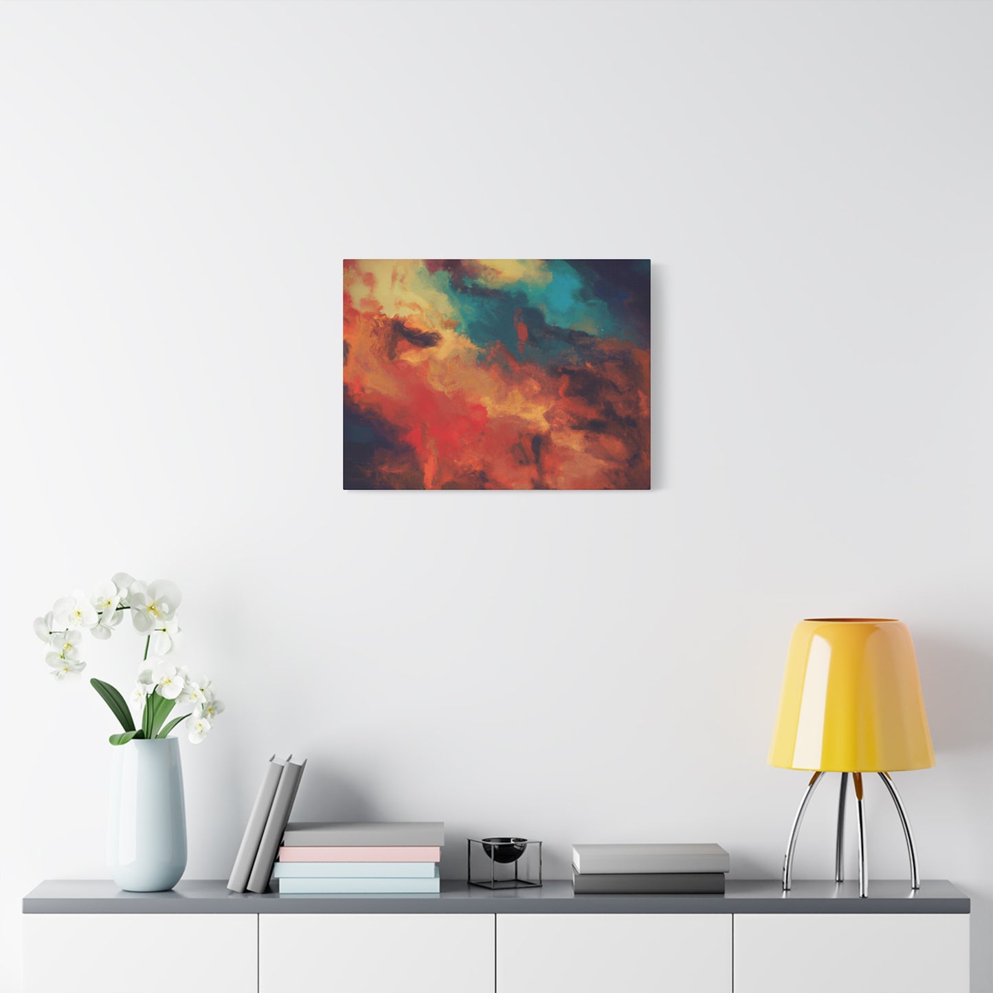 MYSTIC AURA Wall Art - (Awesome Abstract Collection) Canvas, Matte, Stretched, 1.25"