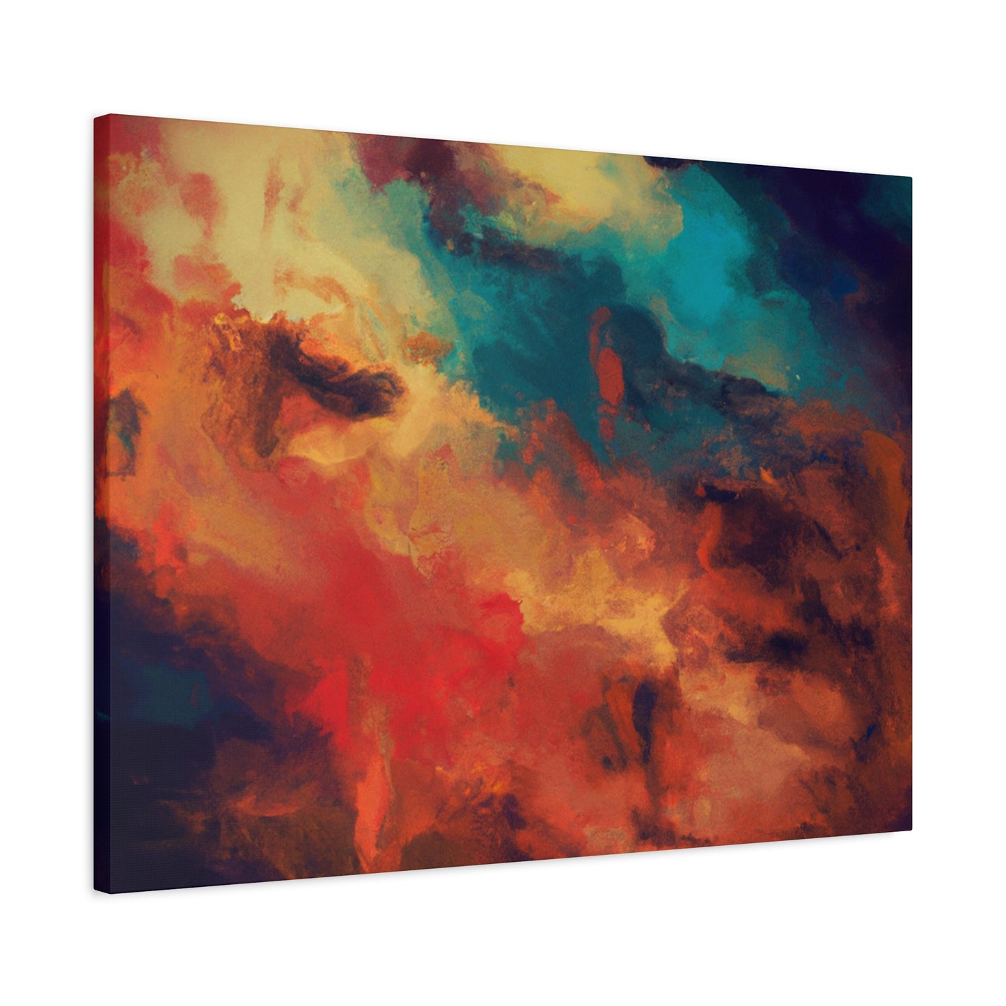 MYSTIC AURA Wall Art - (Awesome Abstract Collection) Canvas, Matte, Stretched, 1.25"