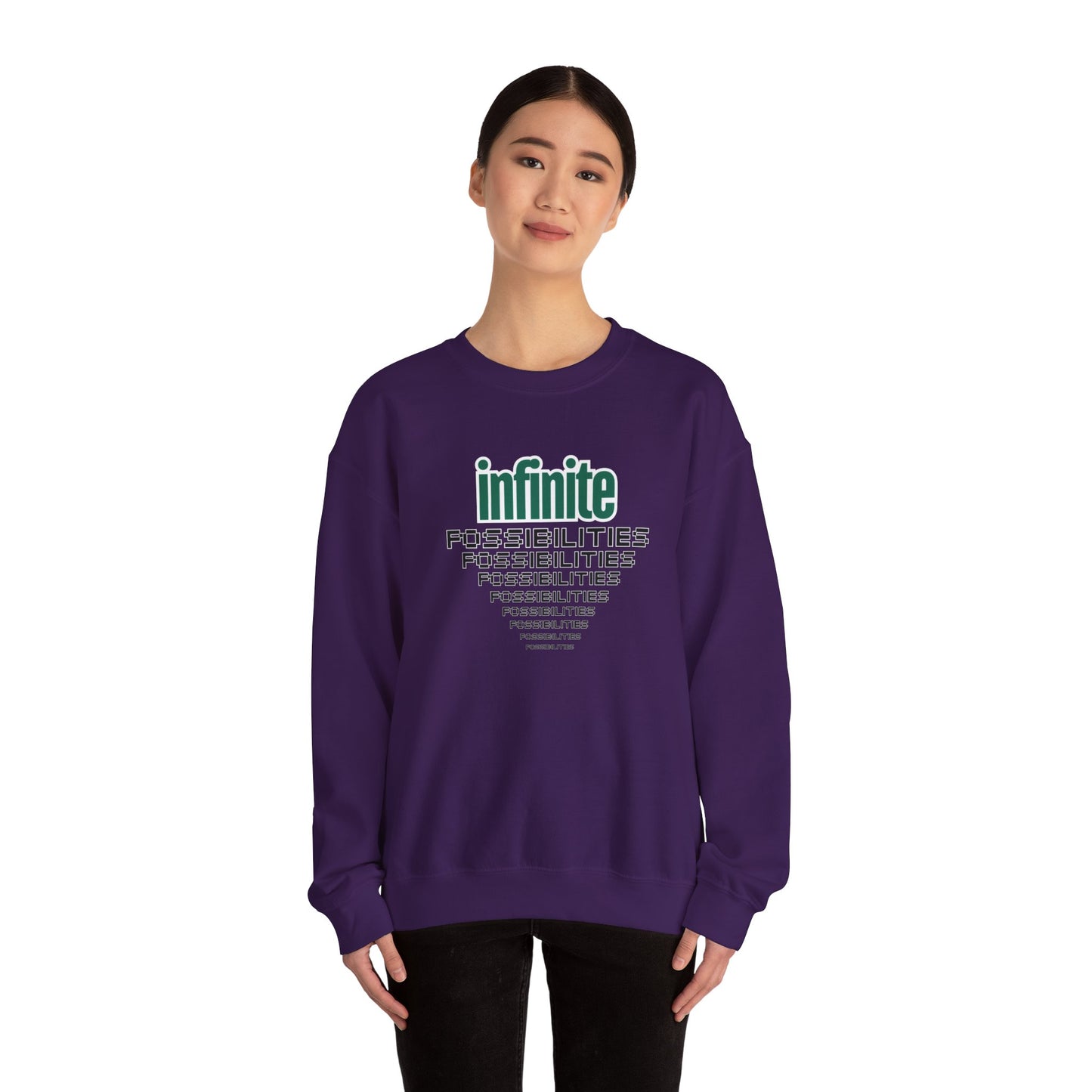 "Infinite Possibilities"  Sweatshirt | Awareness Apparel Fall Collection |  Multi-colors.