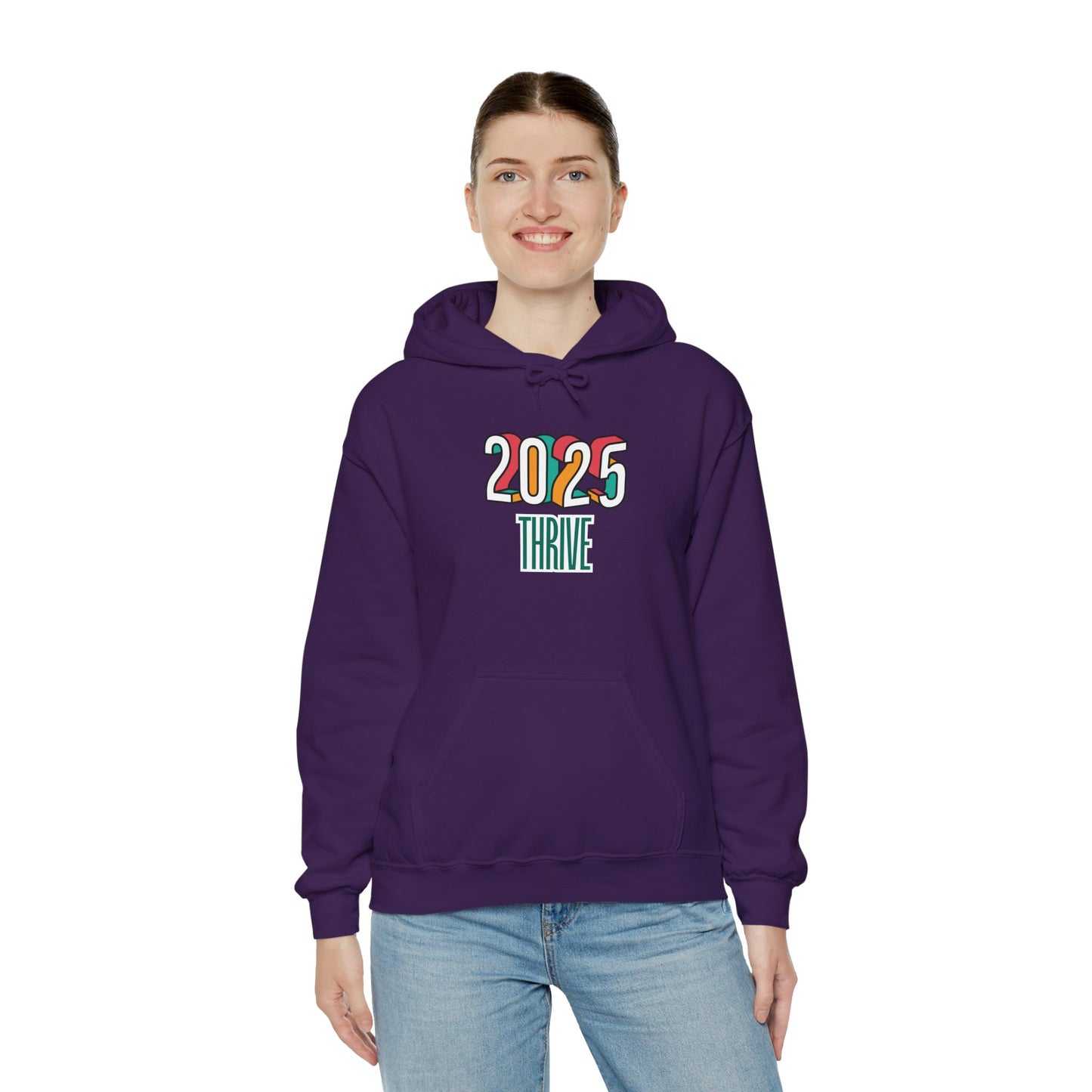 2025 Thrive Hoodie | Limited Edition Holiday Collection | Awareness Apparel | Multi-colors and sizes.