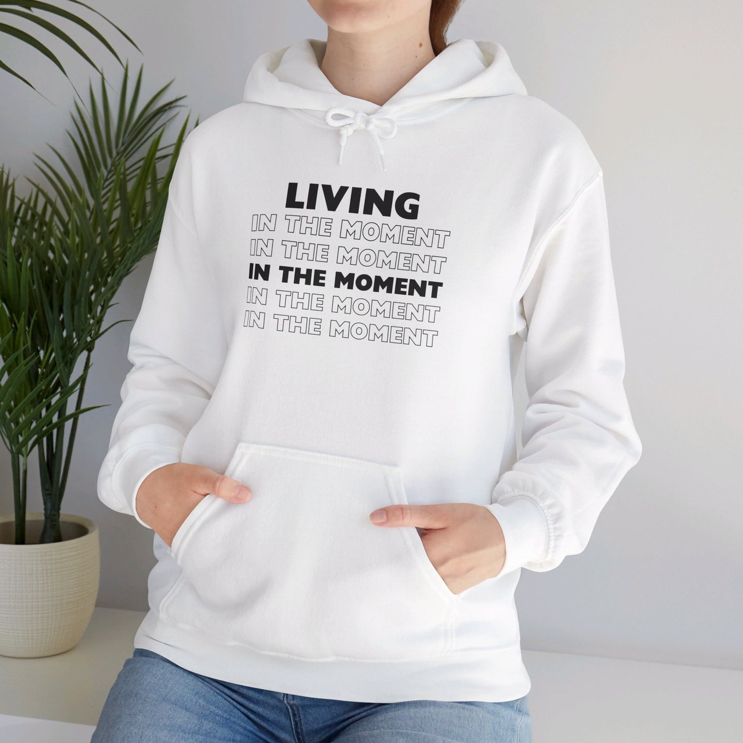 Unisex Hoodie | Awareness Apparel | “Living in the Moment “| Fall Edition Sweatshirt | Long Sleeve | Multiple Colors