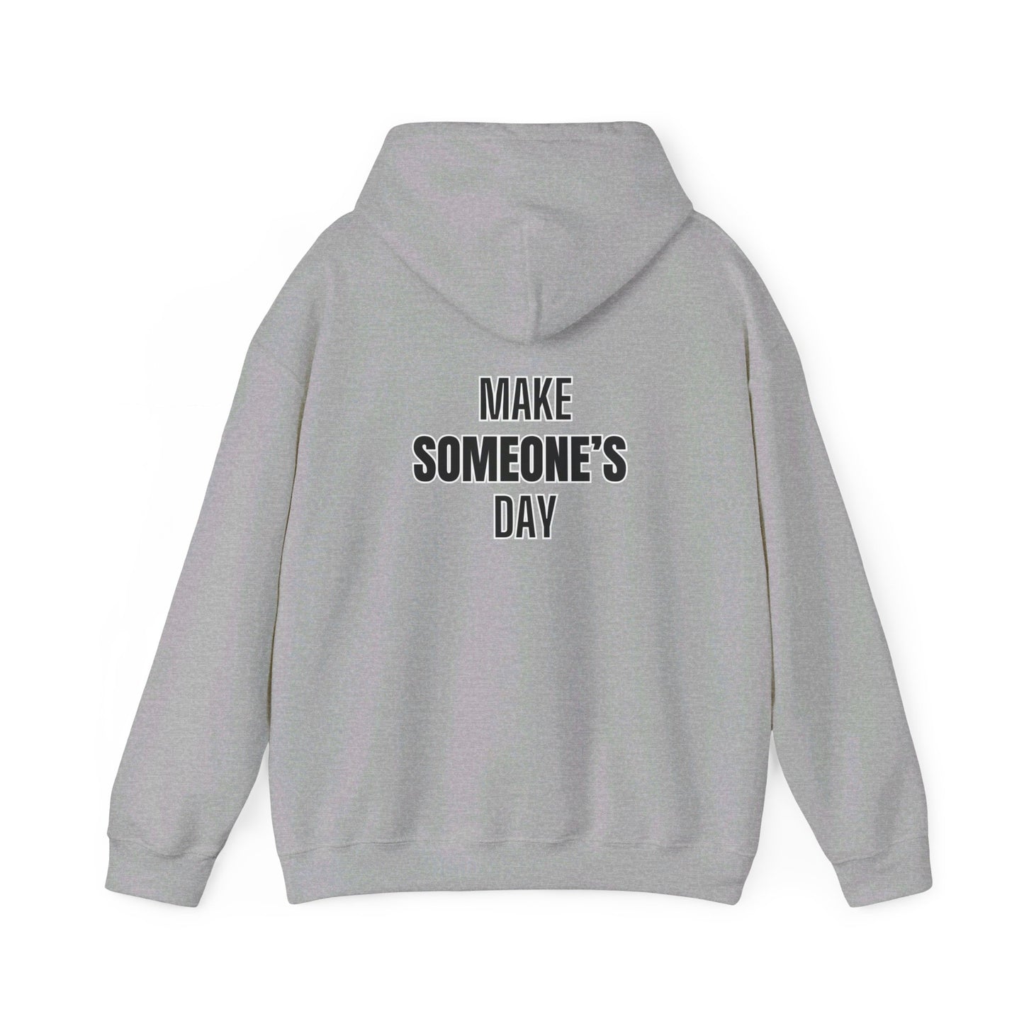 "Make Someone's Day, Smile" | Positive Vibe Hoodie |  Multi-colors | Unisex Heavy Blend™ Hooded Sweatshirt