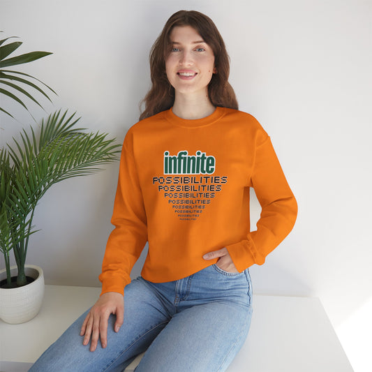 "Infinite Possibilities"  Sweatshirt | Awareness Apparel Fall Collection |  Multi-colors.