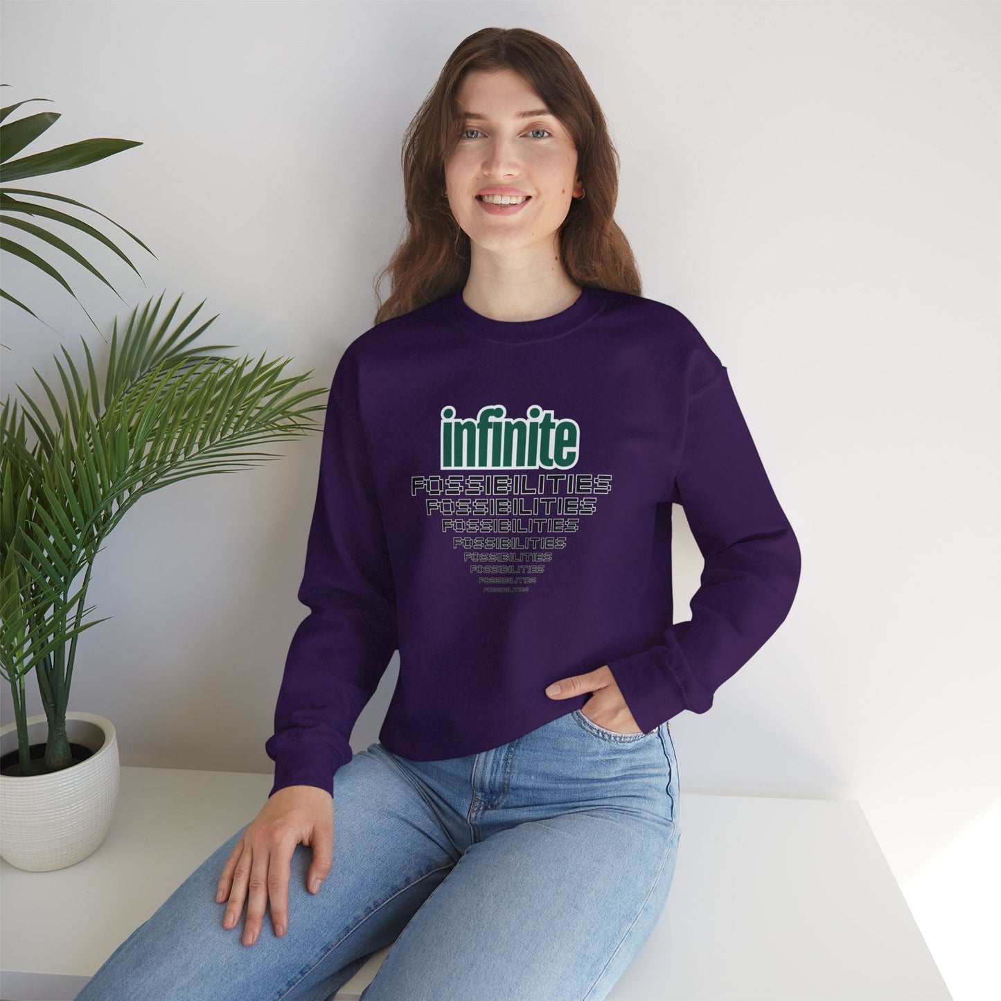 "Infinite Possibilities"  Sweatshirt | Awareness Apparel Fall Collection |  Multi-colors.