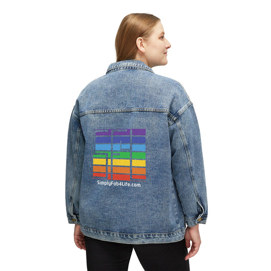 Women's Denim Jacket | SF4L.com Awareness Apparel Collection | Multiple sizes