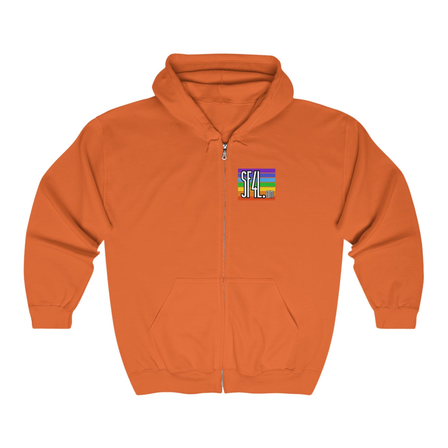 SF4L.com Zip-Up Hooded Sweatshirt | Awareness Apparel Fall Collection | Multiple Colors & Sizes