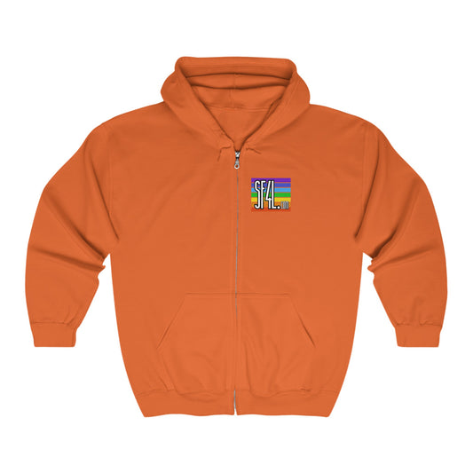 SF4L.com Zip-Up Hooded Sweatshirt | Awareness Apparel Fall Collection | Multiple Colors & Sizes