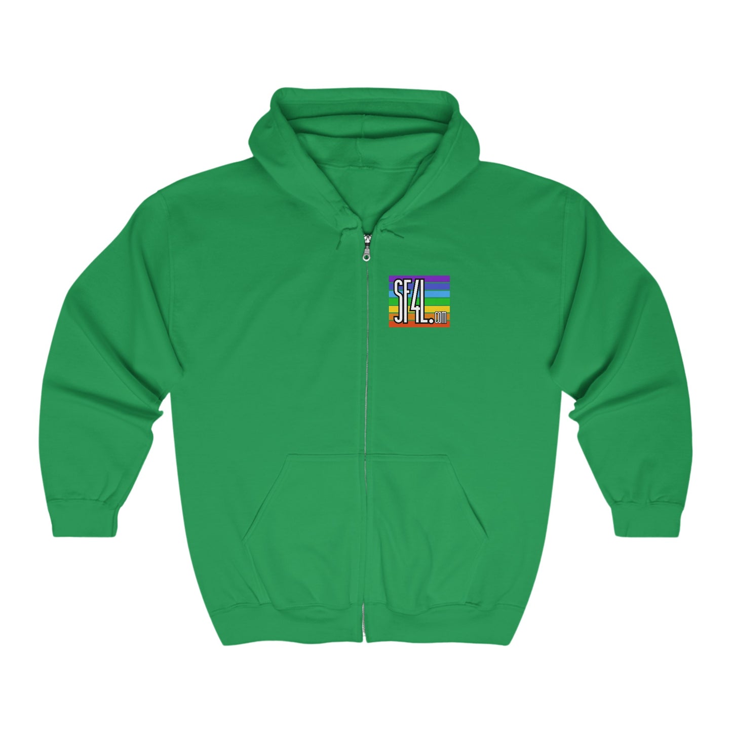 SF4L.com Zip-Up Hooded Sweatshirt | Awareness Apparel Fall Collection | Multiple Colors & Sizes