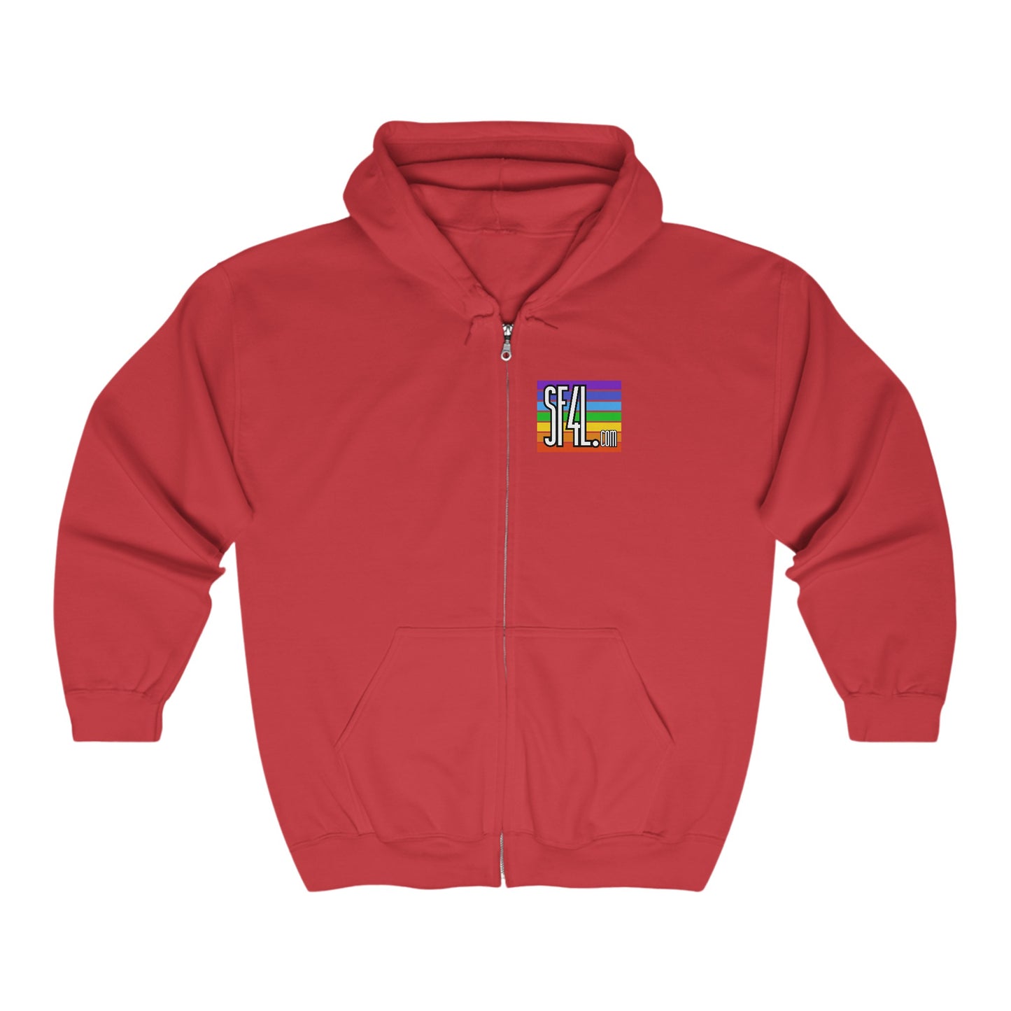 SF4L.com Zip-Up Hooded Sweatshirt | Awareness Apparel Fall Collection | Multiple Colors & Sizes