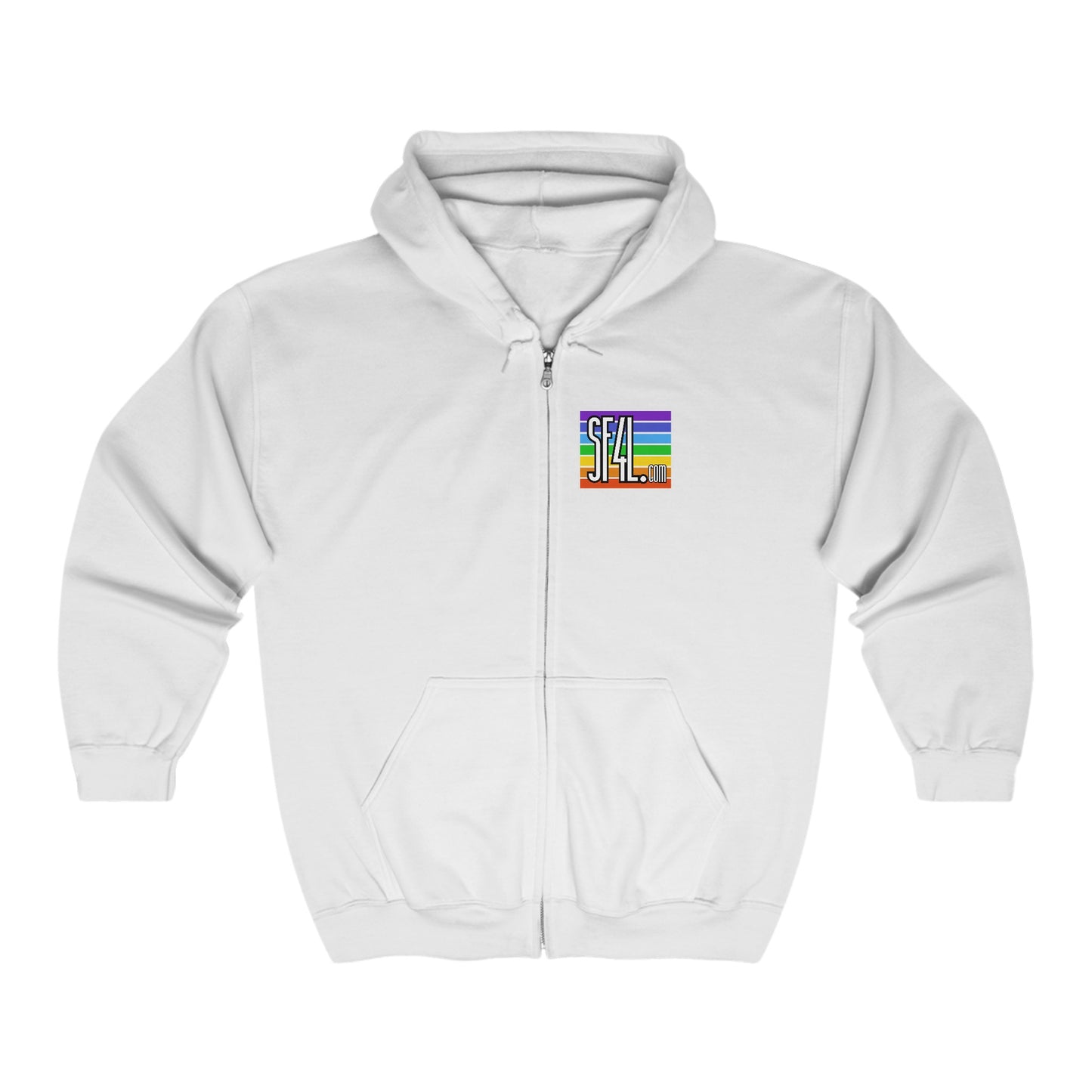 SF4L.com Zip-Up Hooded Sweatshirt | Awareness Apparel Fall Collection | Multiple Colors & Sizes