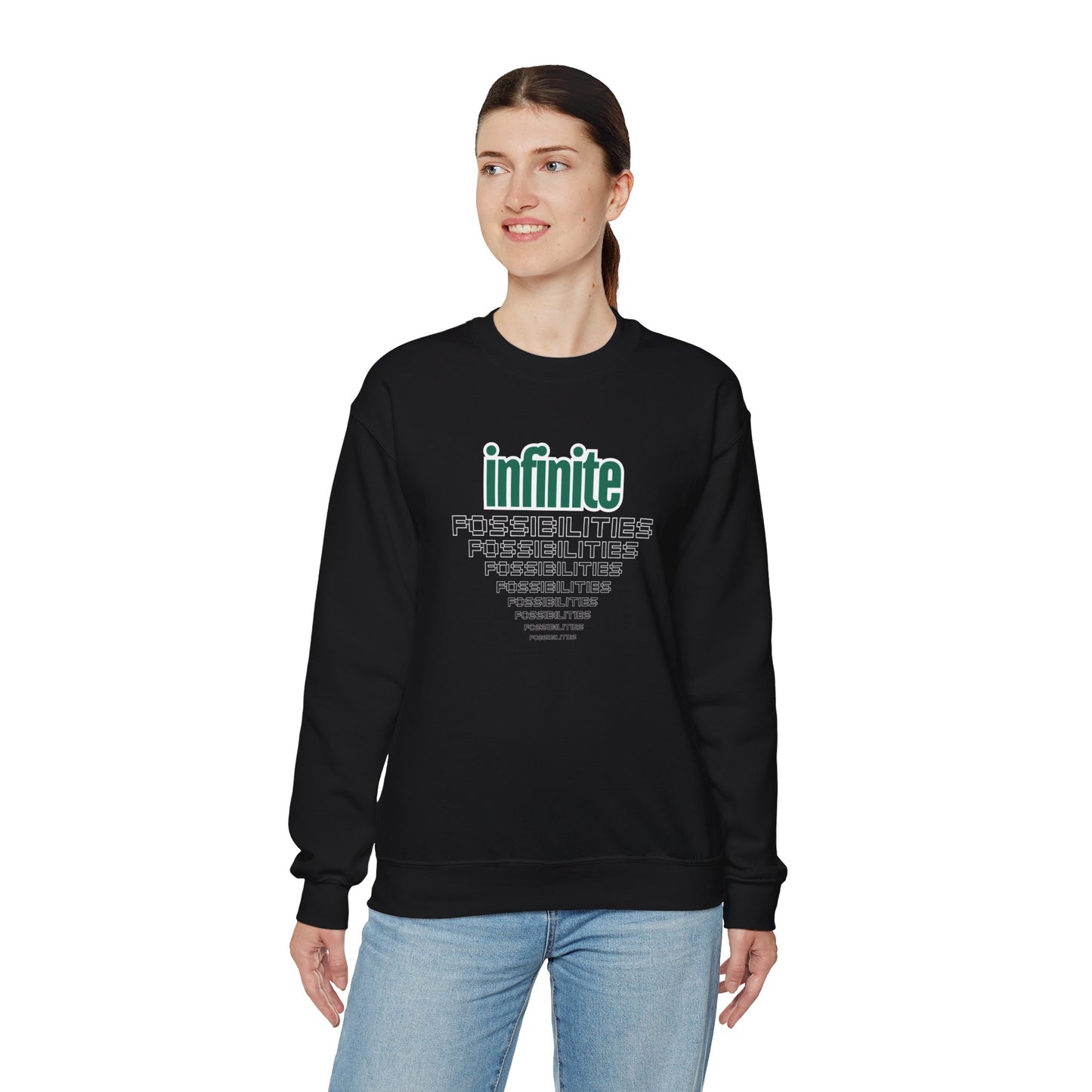 "Infinite Possibilities"  Sweatshirt | Awareness Apparel Fall Collection |  Multi-colors.