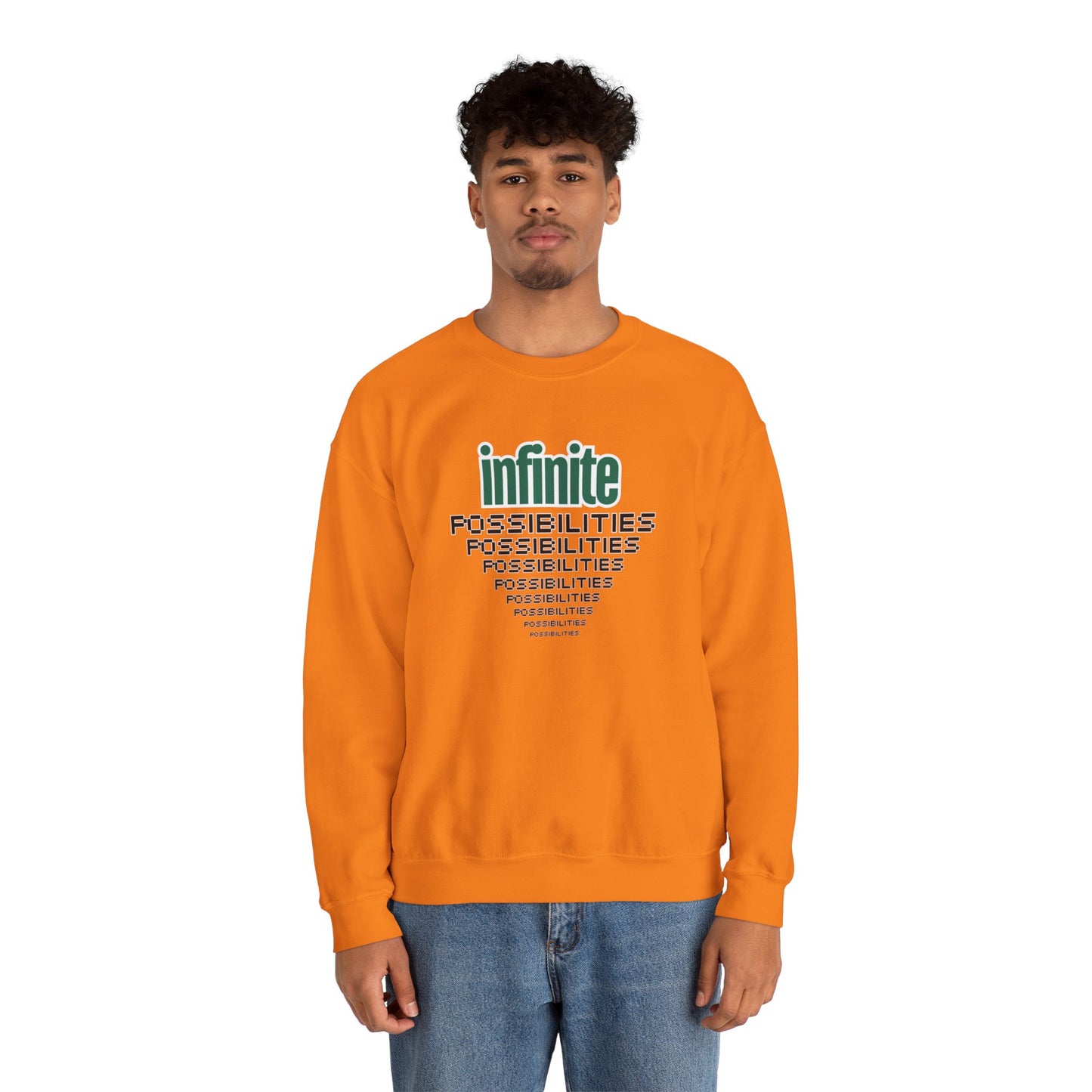 "Infinite Possibilities"  Sweatshirt | Awareness Apparel Fall Collection |  Multi-colors.