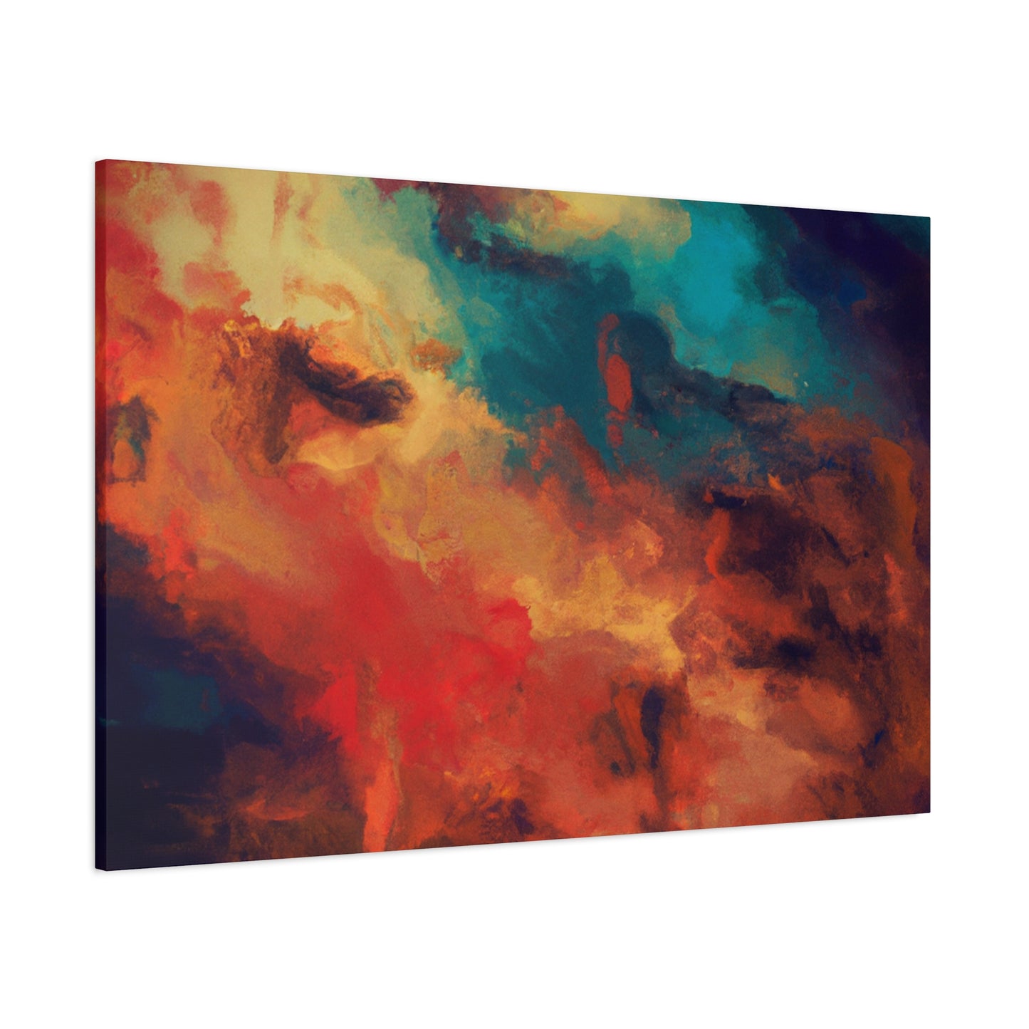 MYSTIC AURA Wall Art - (Awesome Abstract Collection) Canvas, Matte, Stretched, 1.25"