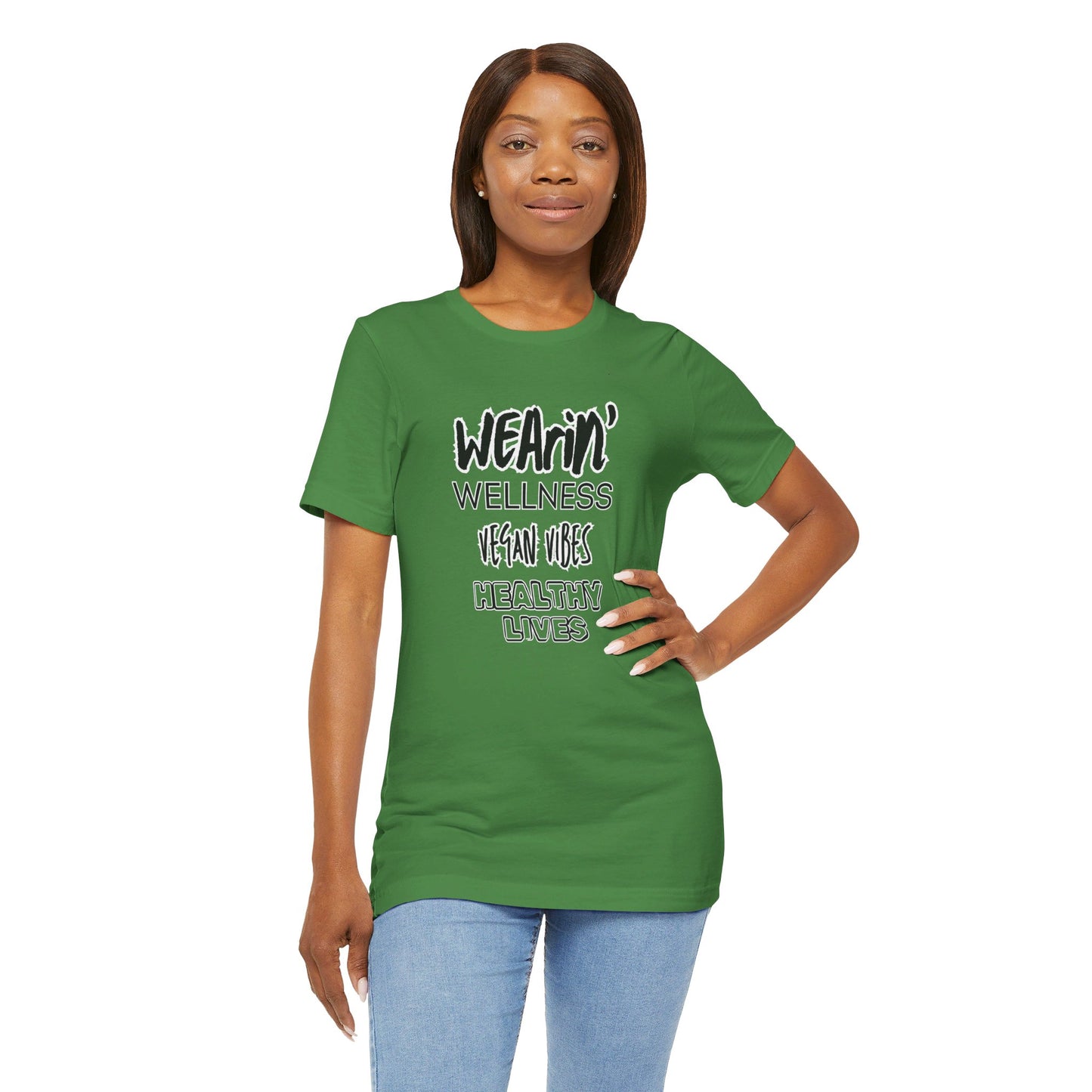 "Vegan Life: Plant-Powered Fashion-Forward" | Vegan Lifers Collection | Short Sleeve Tee (Multiple Colors)