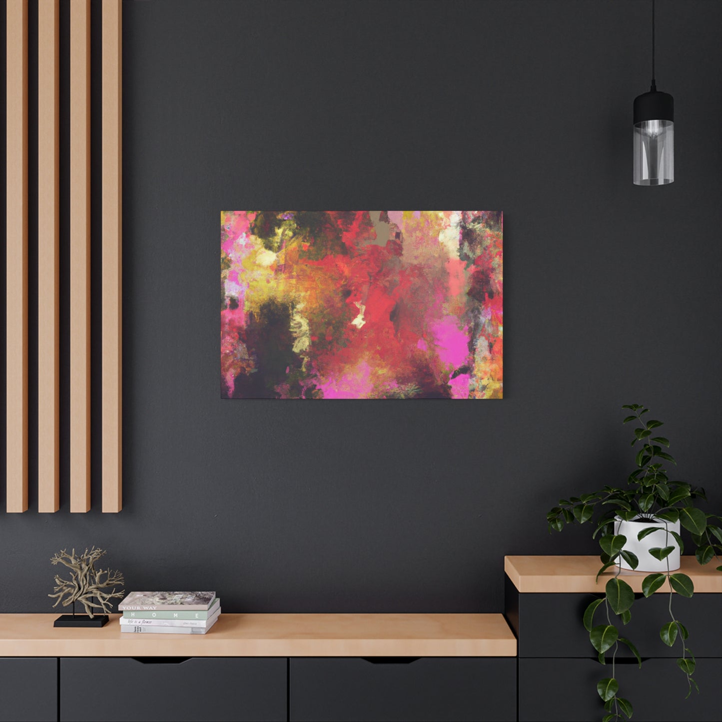 CELESTIAL ABSTRACT on Canvas -  (Awesome Abstracts Collection) Matte Canvas, Stretched, 1.25"