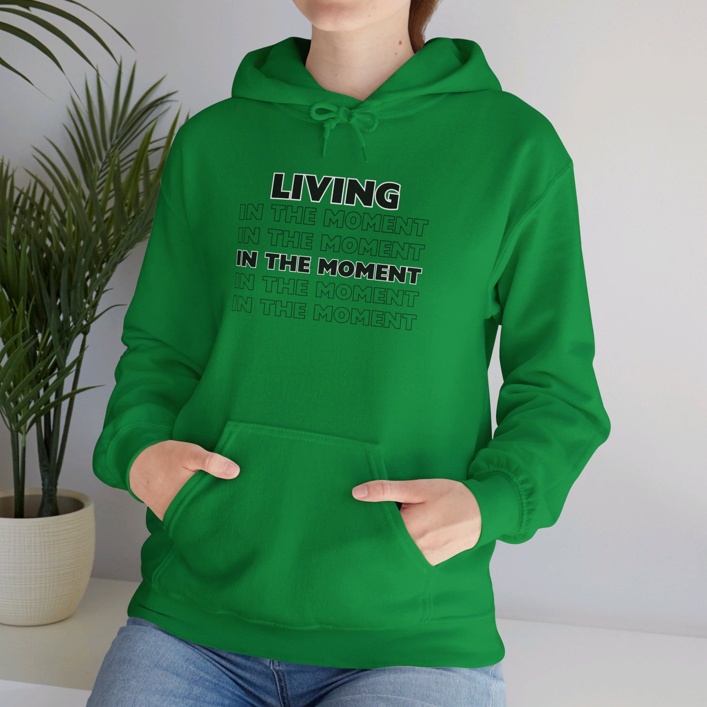 Unisex Hoodie | Awareness Apparel | “Living in the Moment “| Fall Edition Sweatshirt | Long Sleeve | Multiple Colors