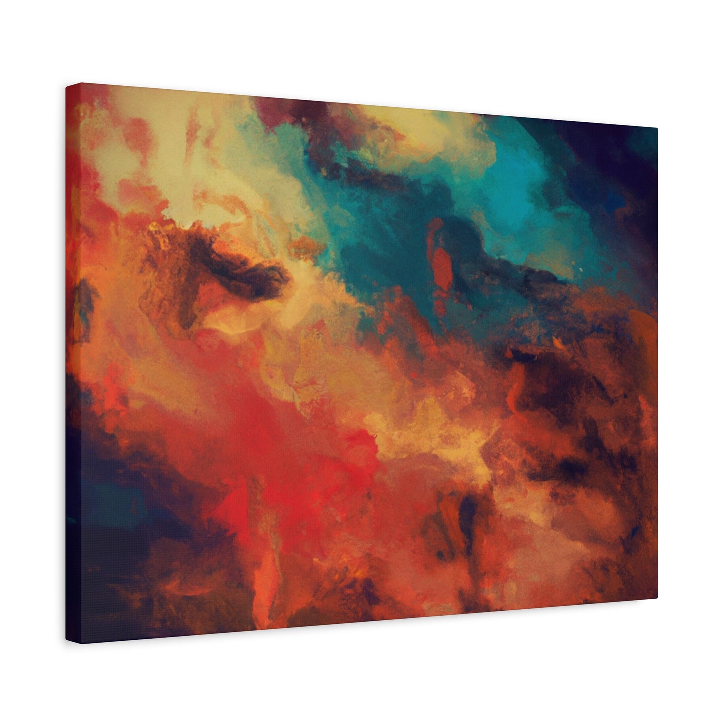 MYSTIC AURA Wall Art - (Awesome Abstract Collection) Canvas, Matte, Stretched, 1.25"