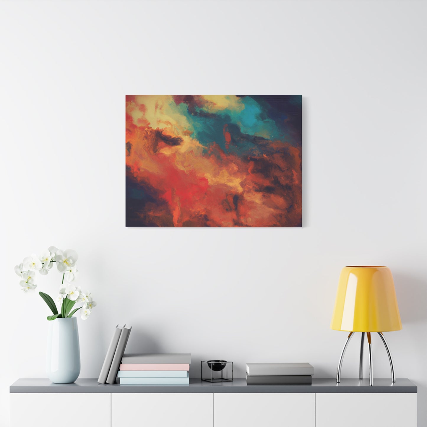 MYSTIC AURA Wall Art - (Awesome Abstract Collection) Canvas, Matte, Stretched, 1.25"