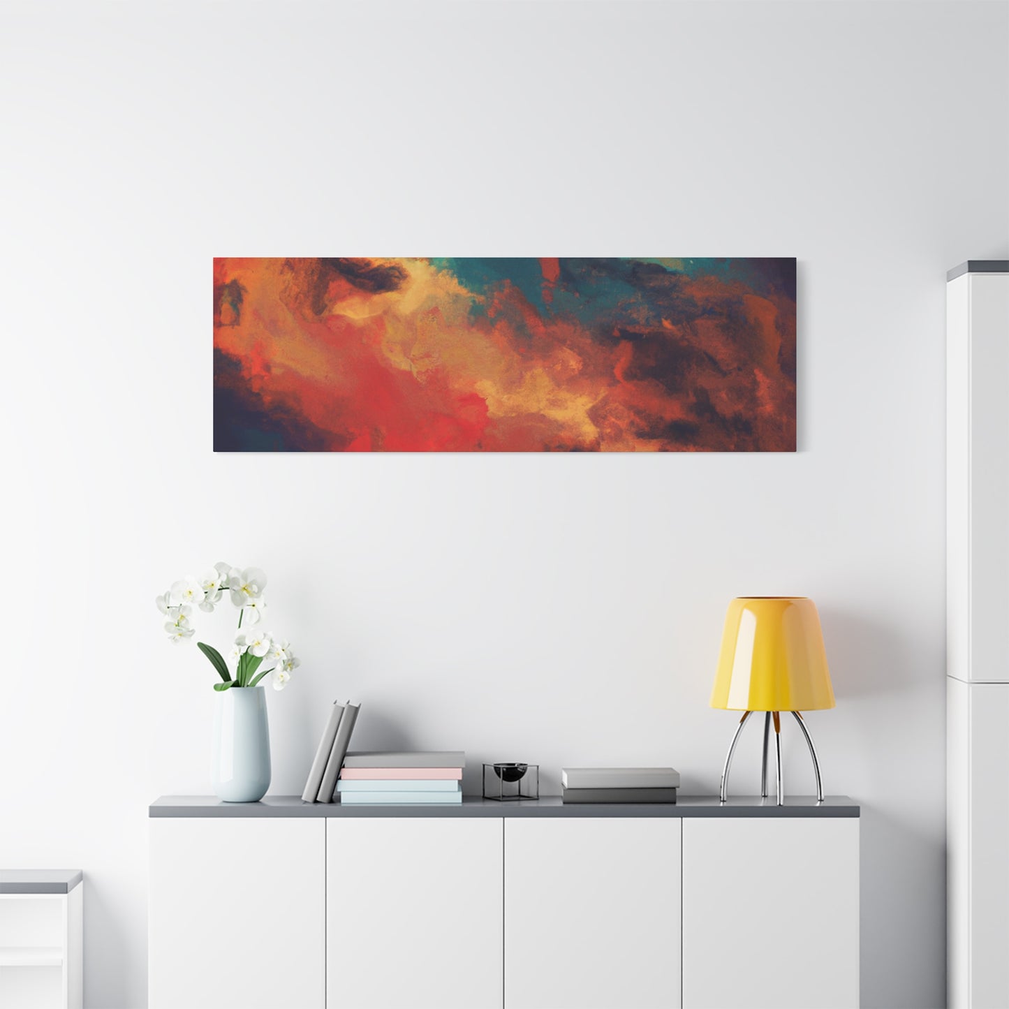 MYSTIC AURA Wall Art - (Awesome Abstract Collection) Canvas, Matte, Stretched, 1.25"