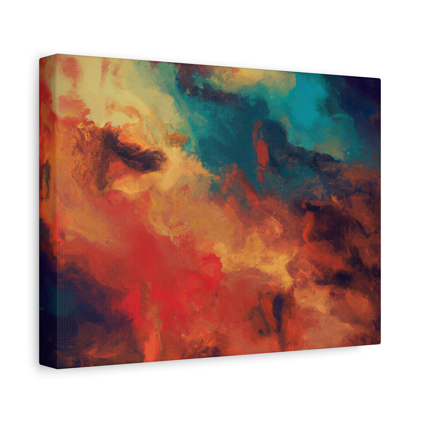 MYSTIC AURA Wall Art - (Awesome Abstract Collection) Canvas, Matte, Stretched, 1.25"