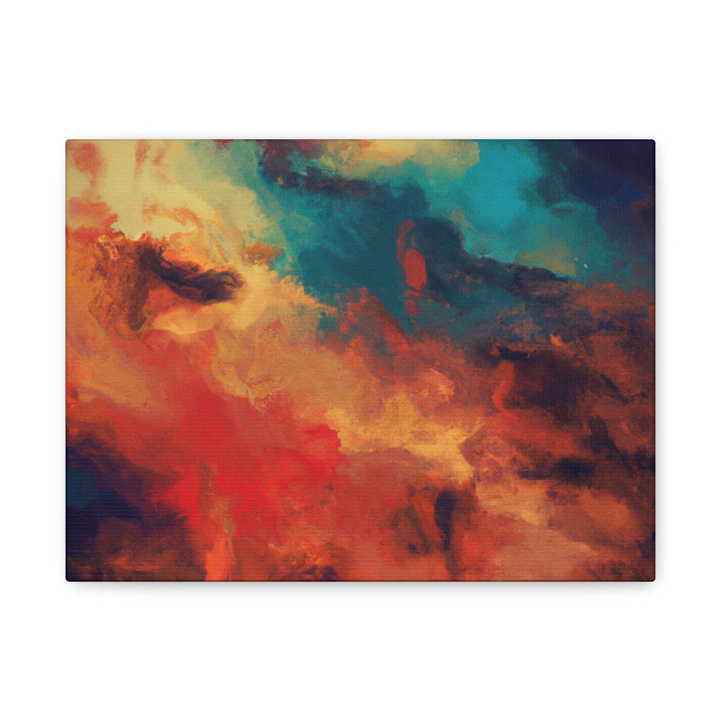 MYSTIC AURA Wall Art - (Awesome Abstract Collection) Canvas, Matte, Stretched, 1.25"