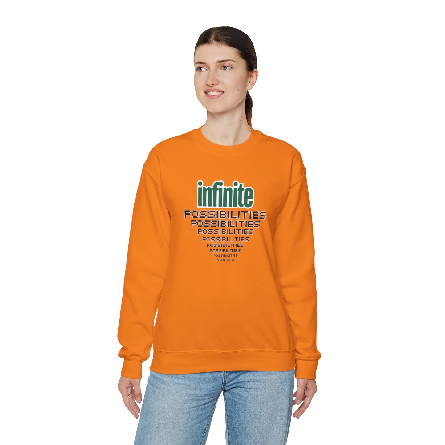 "Infinite Possibilities"  Sweatshirt | Awareness Apparel Fall Collection |  Multi-colors.