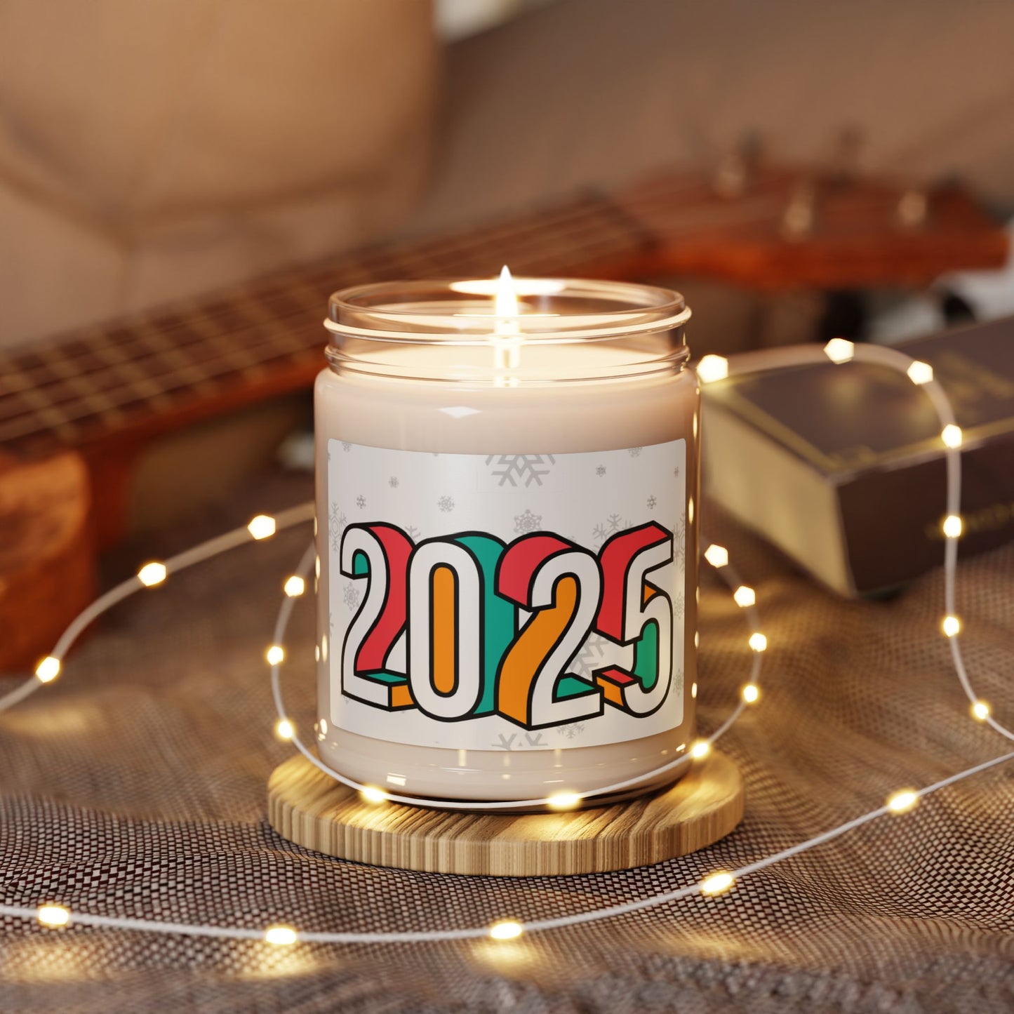 2025 Eco-friendly Scented Soy Candle | Limited Edition Holiday Collection | Non-toxic, 9 oz (Multiple Scents)