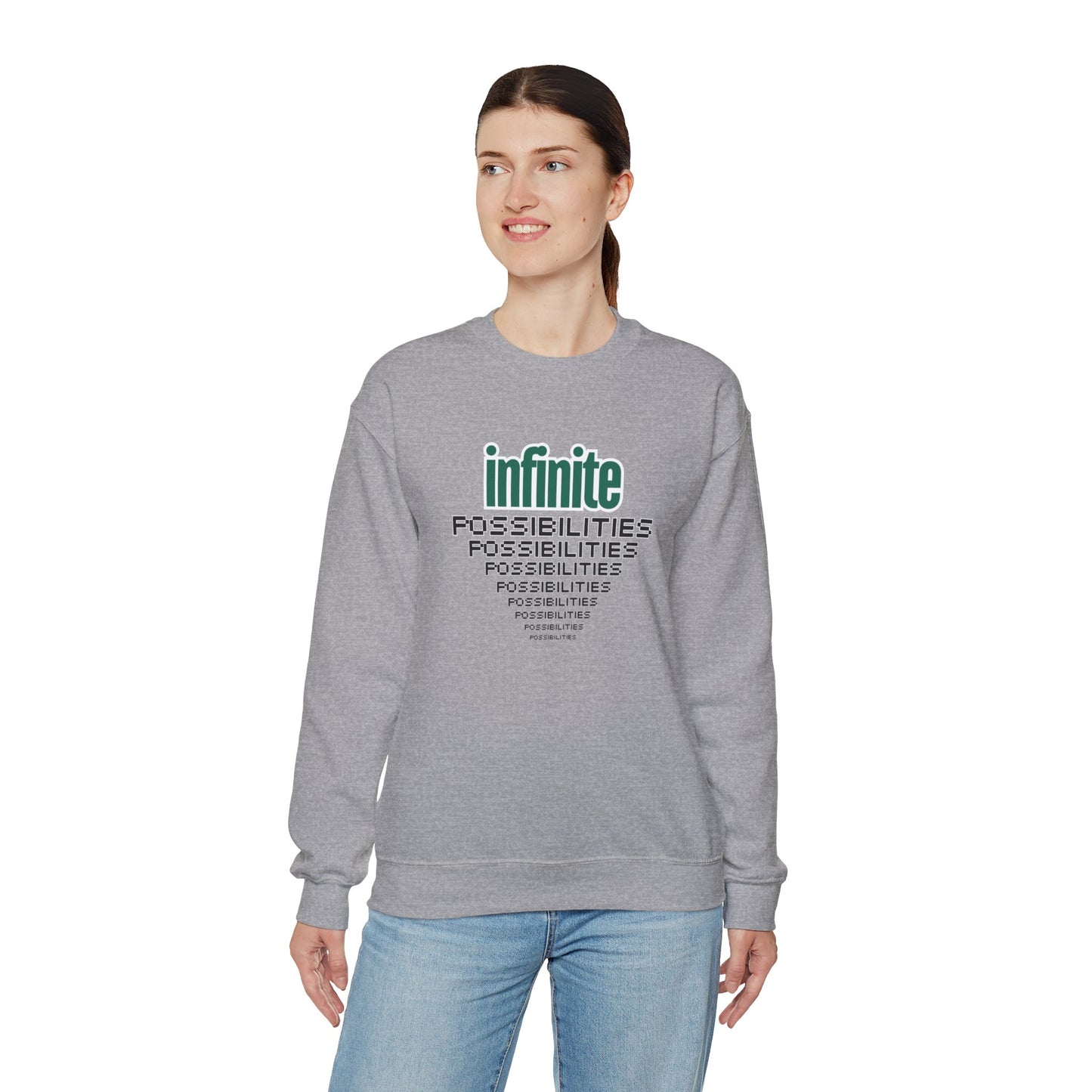 "Infinite Possibilities"  Sweatshirt | Awareness Apparel Fall Collection |  Multi-colors.