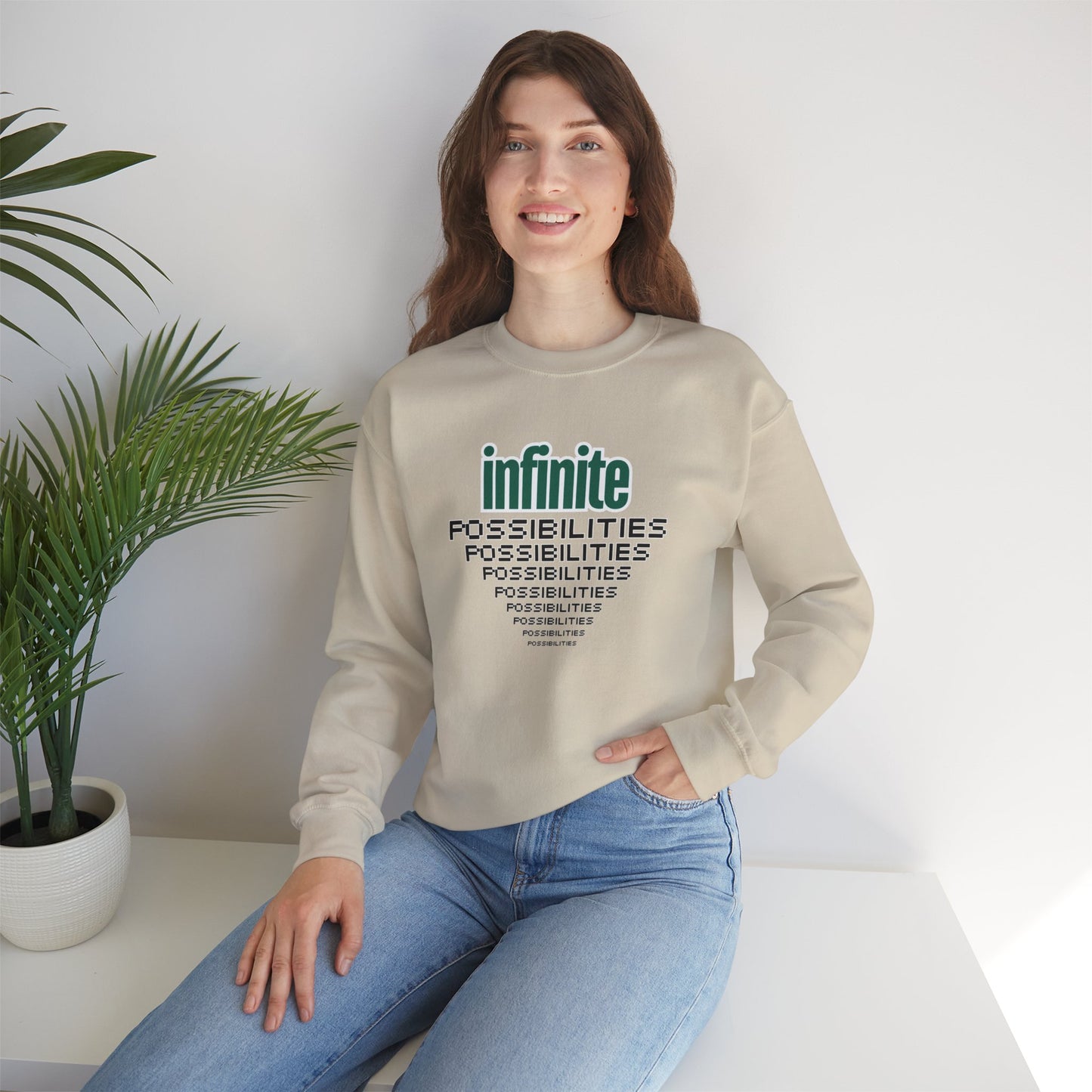 "Infinite Possibilities"  Sweatshirt | Awareness Apparel Fall Collection |  Multi-colors.