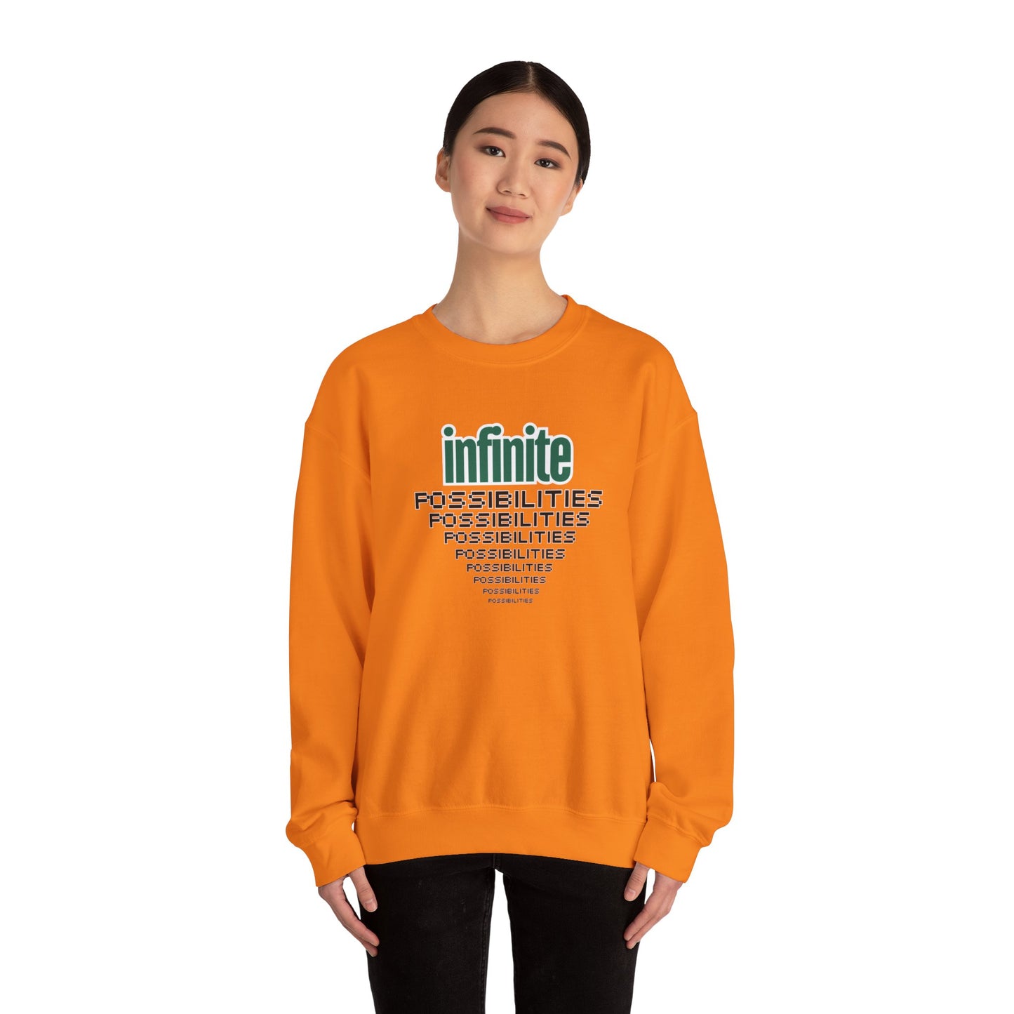 "Infinite Possibilities"  Sweatshirt | Awareness Apparel Fall Collection |  Multi-colors.