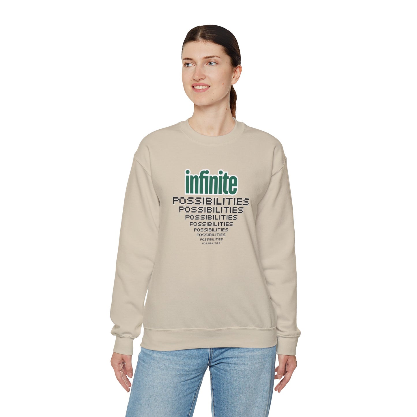 "Infinite Possibilities"  Sweatshirt | Awareness Apparel Fall Collection |  Multi-colors.