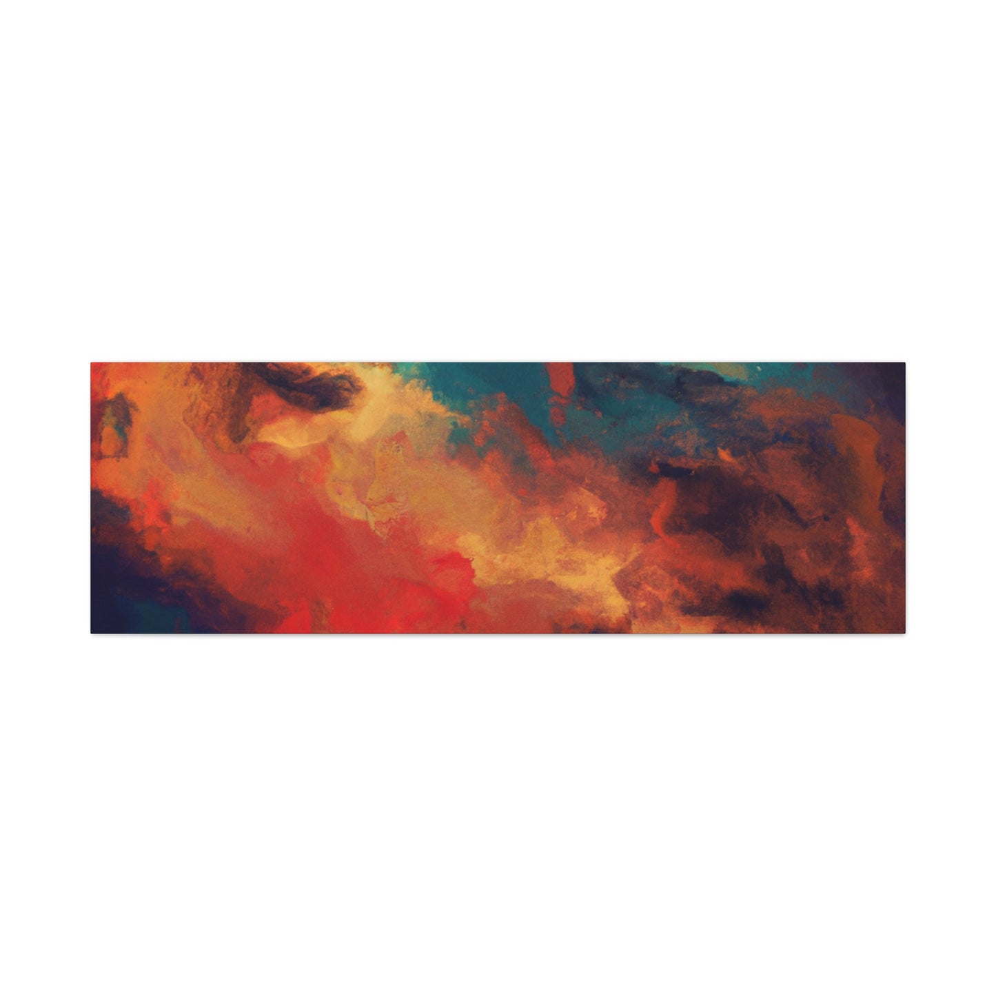 MYSTIC AURA Wall Art - (Awesome Abstract Collection) Canvas, Matte, Stretched, 1.25"