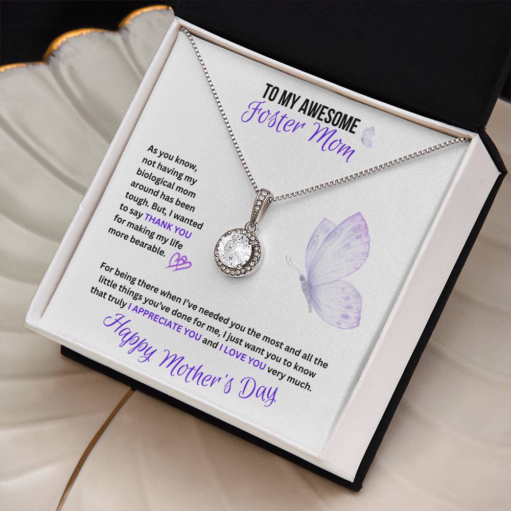 Fabulous Foster Mom  Gift  |  Mother's Day Eternal Hope Necklace