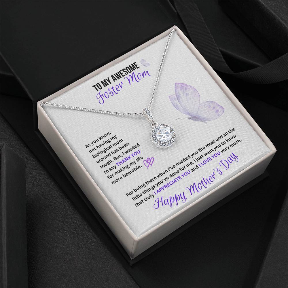 Fabulous Foster Mom  Gift  |  Mother's Day Eternal Hope Necklace