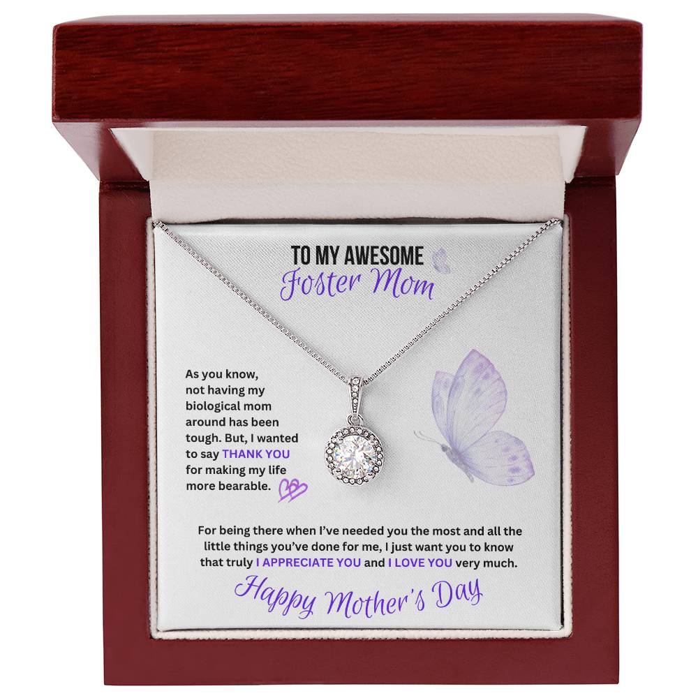 Fabulous Foster Mom  Gift  |  Mother's Day Eternal Hope Necklace